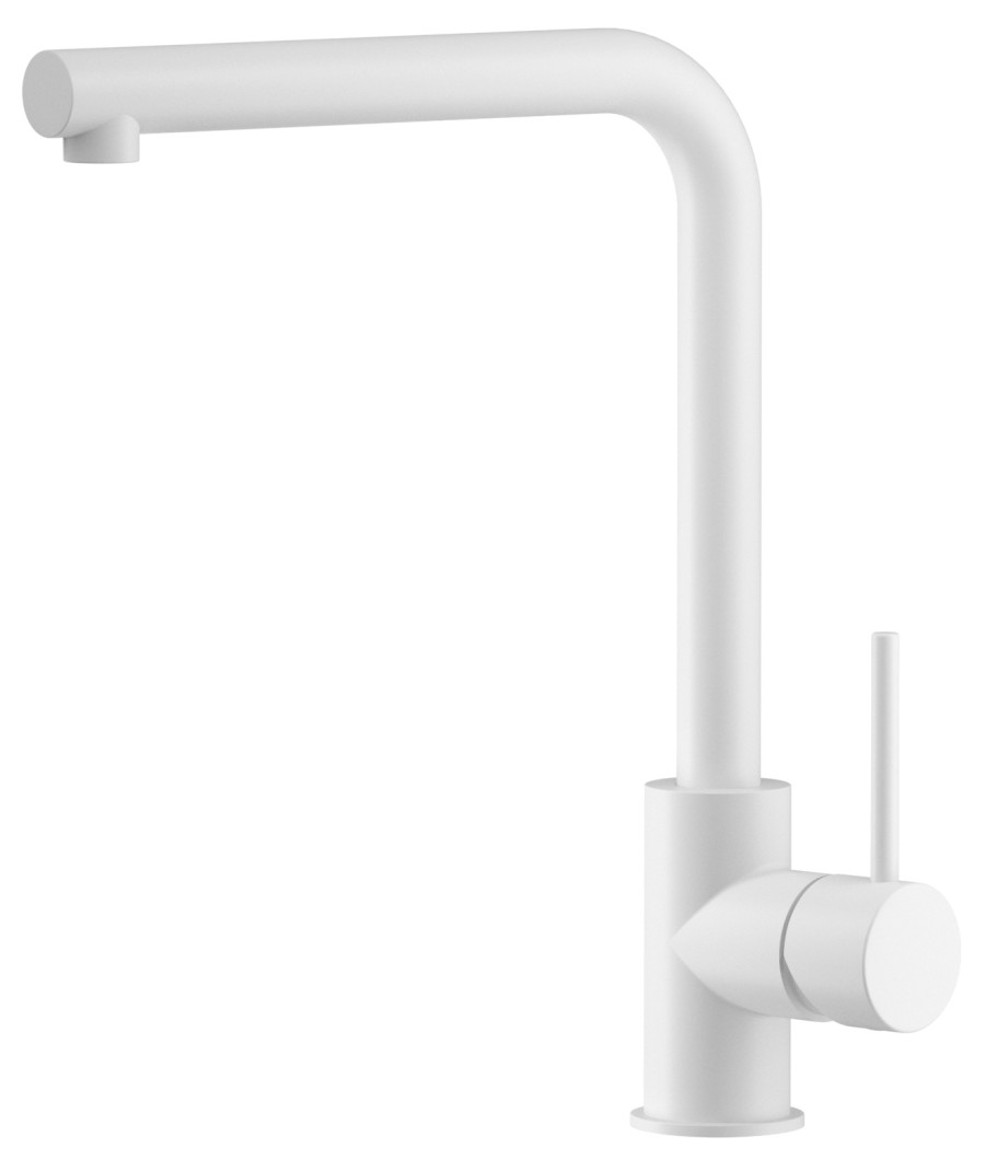 RONA stojánková dřezová baterie, bílá mat JK125W