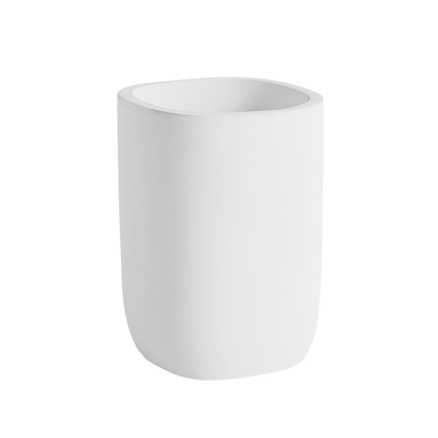 YL9802 (62397) YLENIA sklenka na postavení, bílá YL9802