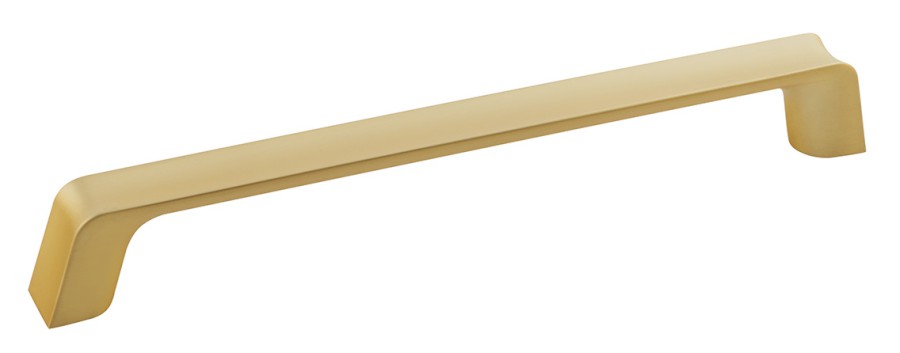 Kovová úchytka, 180,5/160mm, zlato mat DM260