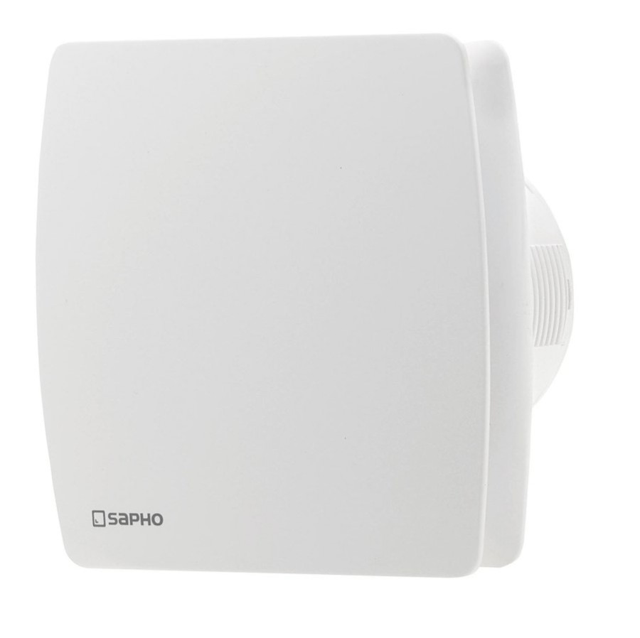 LEX koupelnový ventilátor axiální, 15W, potrubí 100mm, bílá LX101