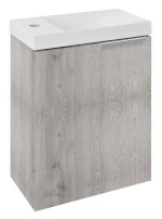 LATUS X umyvadlová skříňka 39,4x50x22cm, dub Mocca LT110-1212