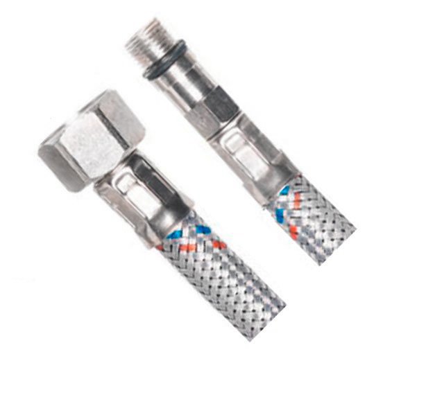 Flexibilní nerezová hadice M10x3/8