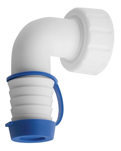 Kolínko podomítkového sifonu, pro pračku, bílá 168.120.0