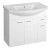 ZOJA umyvadlová skříňka 82,8x74x34,3cm, bílá 51083A