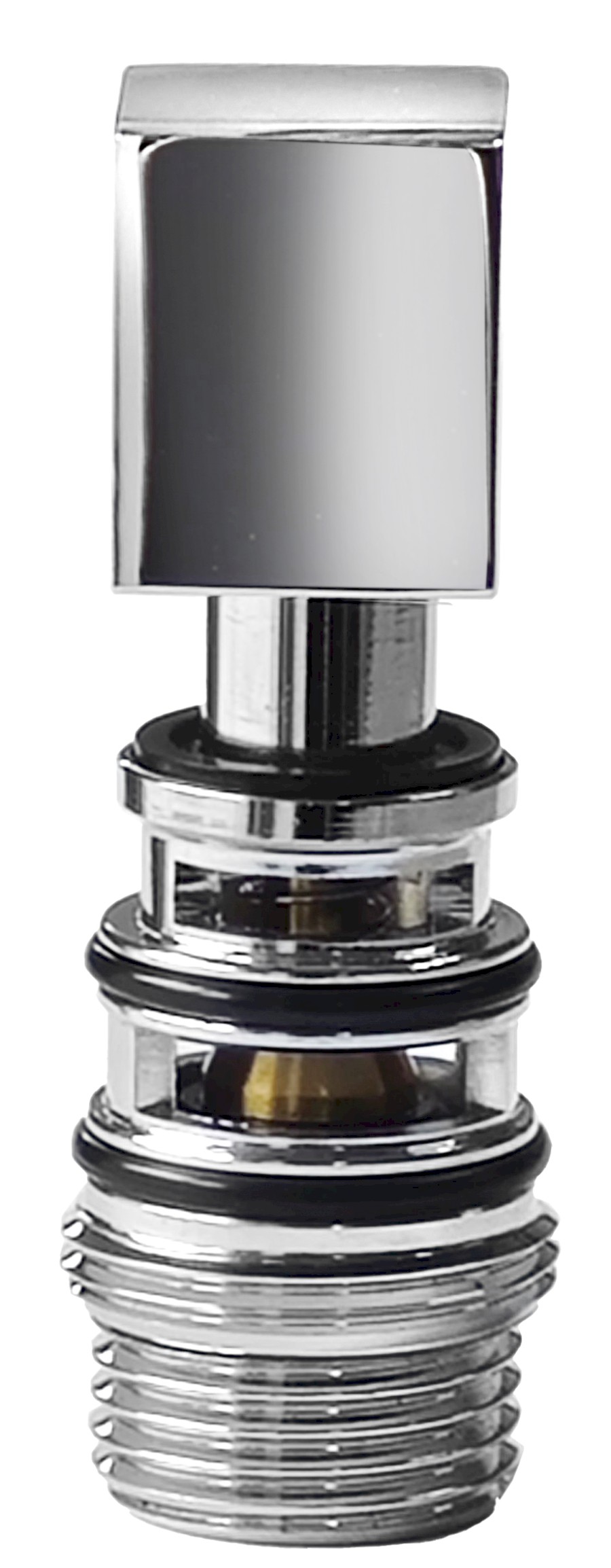 Přepínač s ovladačem pro vanovou baterii, chrom NDRT010-1