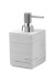 QUADROTTO dávkovač mýdla na postavení, bílá QU8102