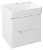 MEDIENA umyvadlová skříňka 56x51x48,5cm, bílá mat/bílá mat MD060