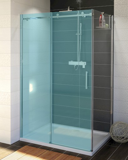 DRAGON boční stěna 700mm, čiré sklo GD7270