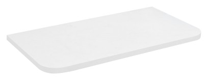 ZORBA deska Rockstone 41x22,5cm, bílá mat LT113-0101