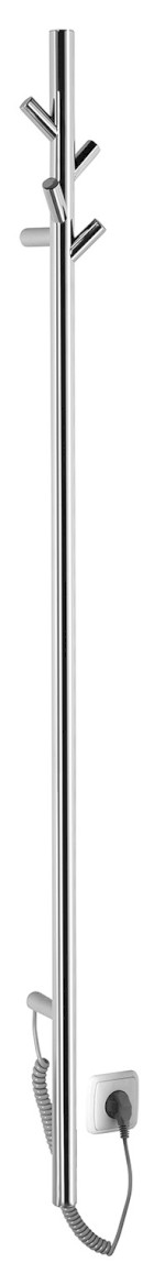 ER175V (47830) PASADOR elektrický sušák ručníků, kulatý, 150x1500 mm, 30 W, nerez lesk ER175V