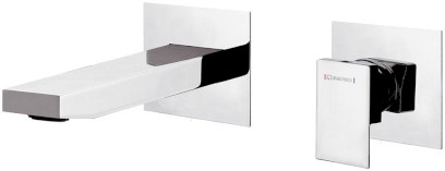 LATUS podomítková dvouprvková umyvadlová baterie, chrom 1102-18