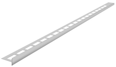 Spádová lišta, levá, výška 10mm, délka 1000mm, nerez mat SPD10-L