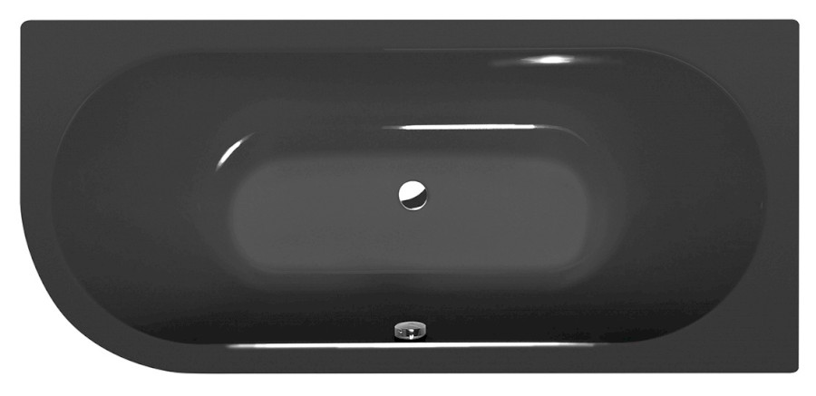 78119.30 (52564) VIVA R asymetrická vana 175x80x47cm, šedá 78119.30
