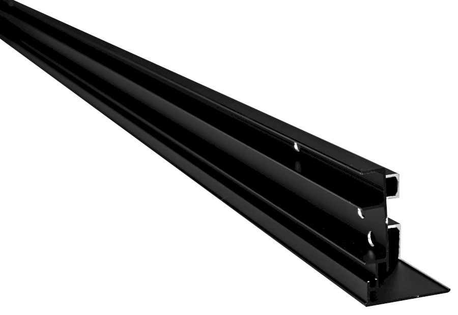 ND548B (61363) EASY BLACK stěnový profil pivotových dveří, 1900mm ND548B