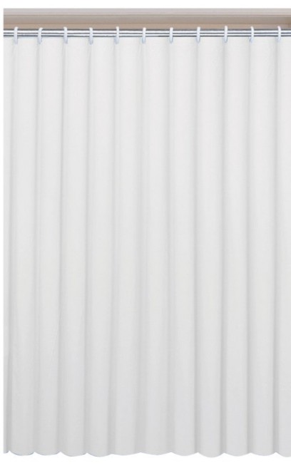 Sprchový závěs 180x200cm, vinyl, bílá ZV020
