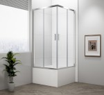 MD5116 (38613) CARMEN čtvercová sprchová zástěna 900x900x1650mm, čiré sklo MD5116