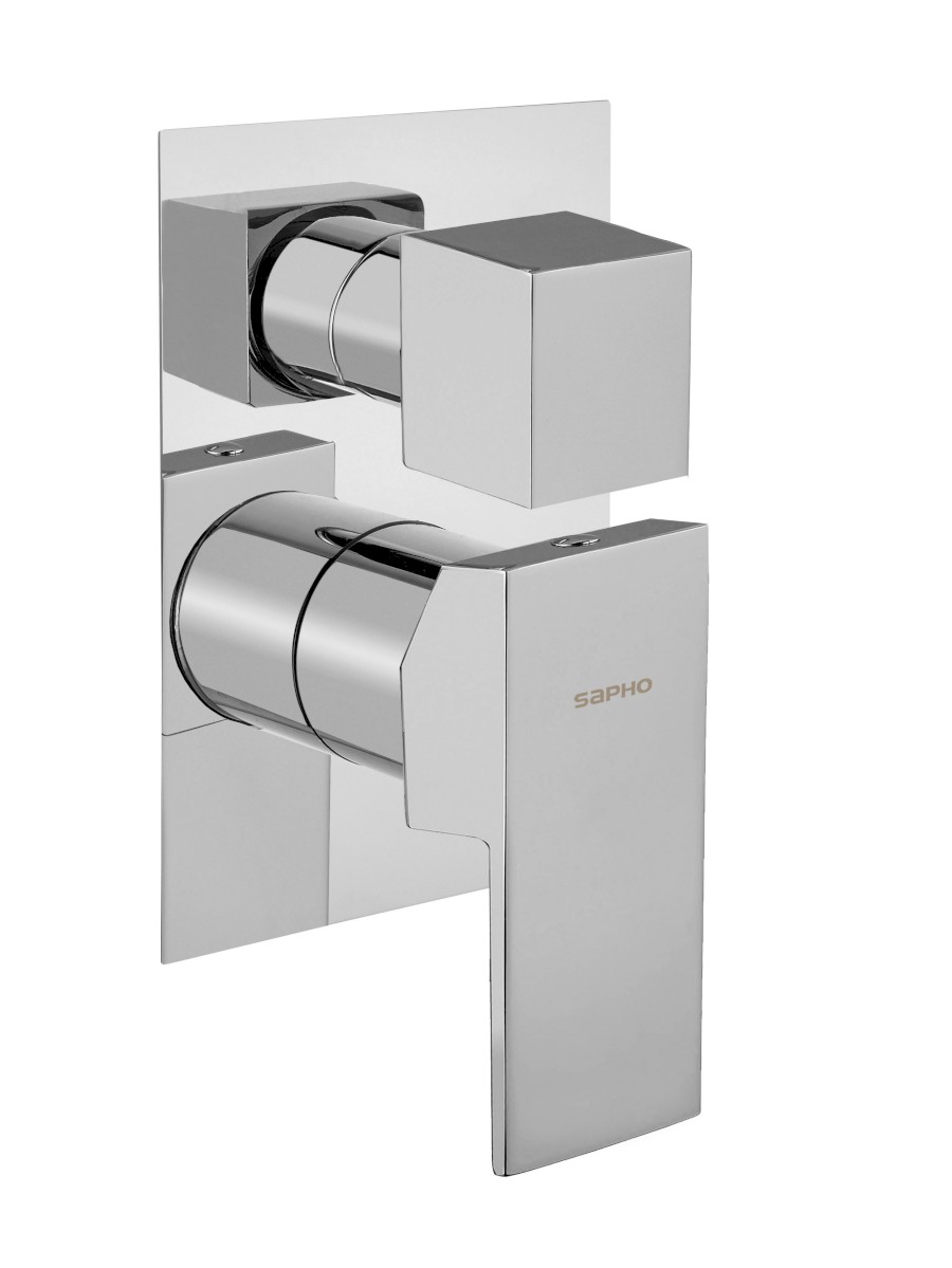 SPECTRE podomítková sprchová baterie, 3 výstupy, chrom 1102-77