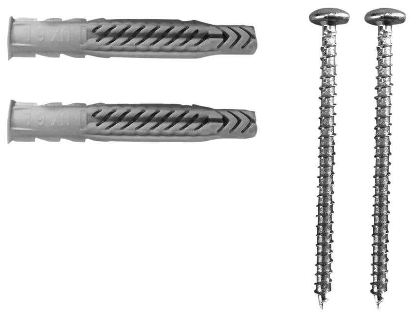 UAK 6 kotvící sada pro pevnější uchycení doplňků, vrut 4,5x60 40015