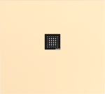 FLEXIA vanička z litého mramoru s možností úpravy rozměru, 100x90cm, béžová mat 72925.81