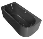 33611M.30 (56059) ASTRA L MONOLITH asymetrická vana 160x75x60cm, šedá 33611M.30