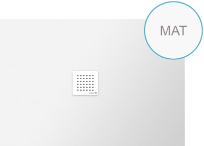 FLEXIA vanička z litého mramoru s možností úpravy rozměru, 130x90cm, bílá mat 72896MAT