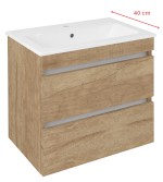 EZARA umyvadlová skříňka 58x54x39cm, dub alabama EZ592-2222