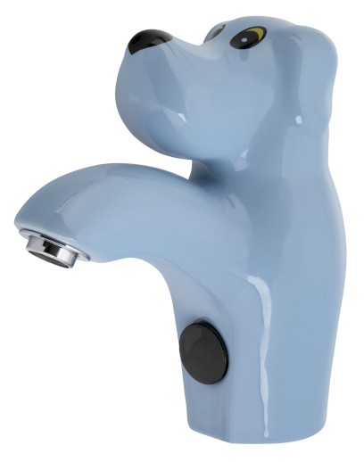 KID Senzorová stojánková keramická baterie 6V DC (4xAA), pes, modrá PS402B