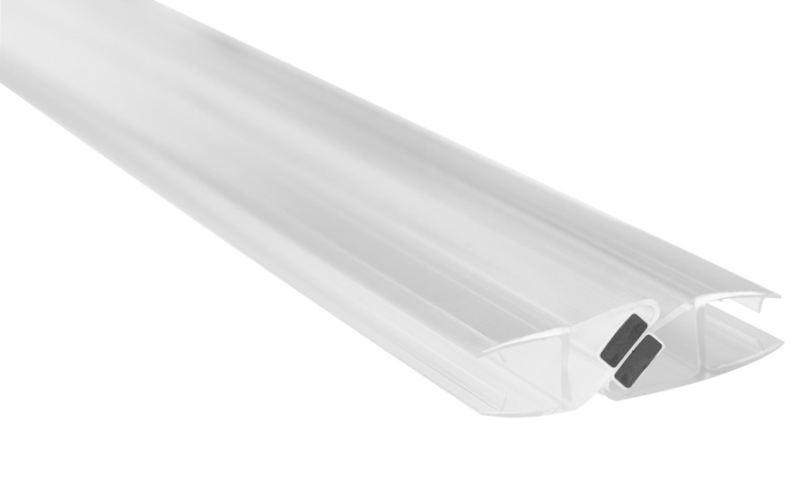 MAG01-8 (58456) Magnetické těsnění 45° 8/8mm skla MAG01-8