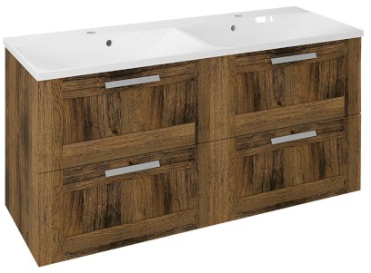 AMIA dvojumyvadlová skříňka 119x60x45cm, dub Collingwood AM120-1919
