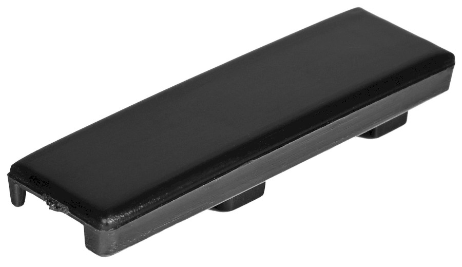 ND467LB (61320) EASY BLACK krytka napojovacího profilu boční stěny, levá ND467LB