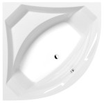 ROSANA rohová vana 150x150x49cm, bílá 63119