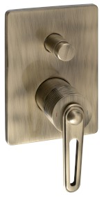 BB042/18 (50160) BEBÉ podomítková sprchová baterie, 2 výstupy, bronz BB042/18