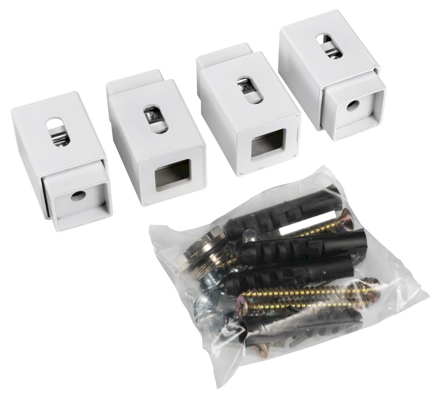 NDDT47T (55178) Set držáků radiátoru TONDI, bílá NDDT47T