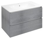 EZ801-1111 (58144) EZARA umyvadlová skříňka 79,8x52x46cm, dub stříbrný EZ801-1111