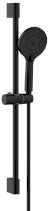 Sprchová souprava, posuvný držák 708mm, černá mat SC715B