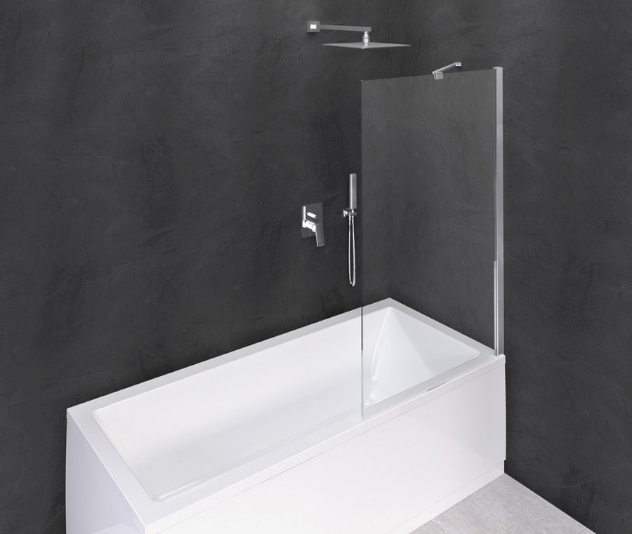 MODULAR SHOWER vanová zástěna 750x1500mm, čiré sklo BMS1-75