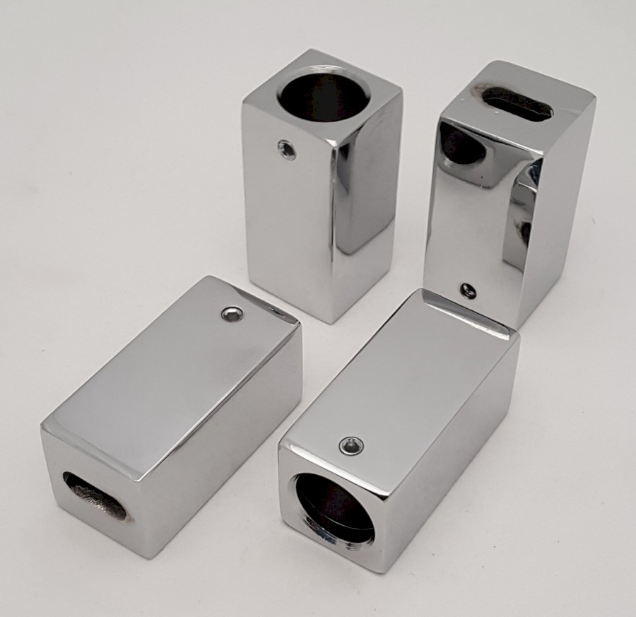 METRO montážní uchycení, chrom ND0411