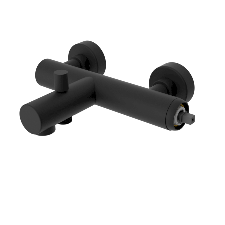 ULTRAMIX tělo nástěnné vanové baterie, černá mat UT010B-1