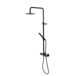 UT139B-1 (57421) ULTRAMIX tělo sprchového sloupu s pákovou baterií, černá mat UT139B-1