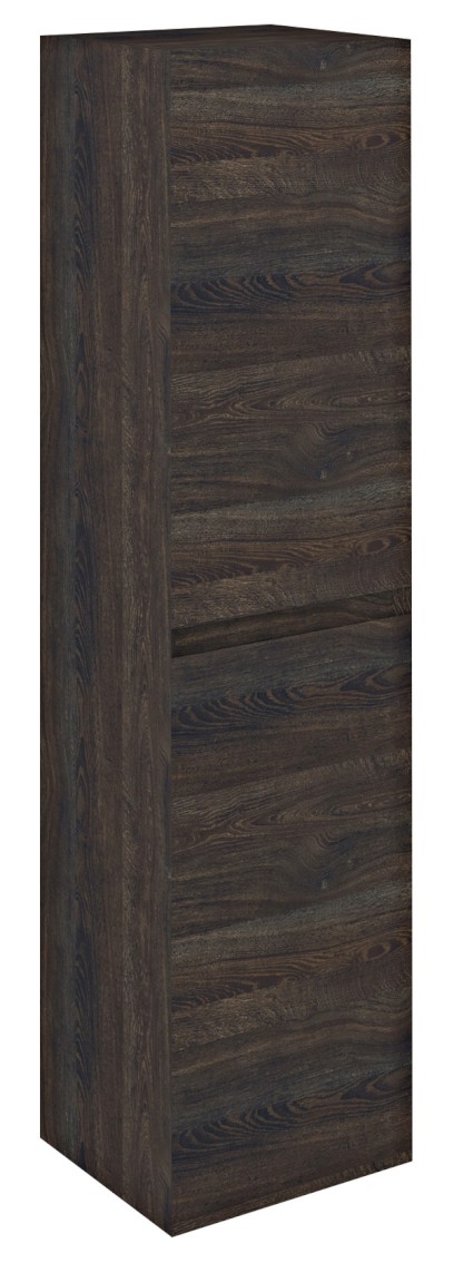 MORIAN vysoká skříňka 35x140x30cm, dub černý MR189