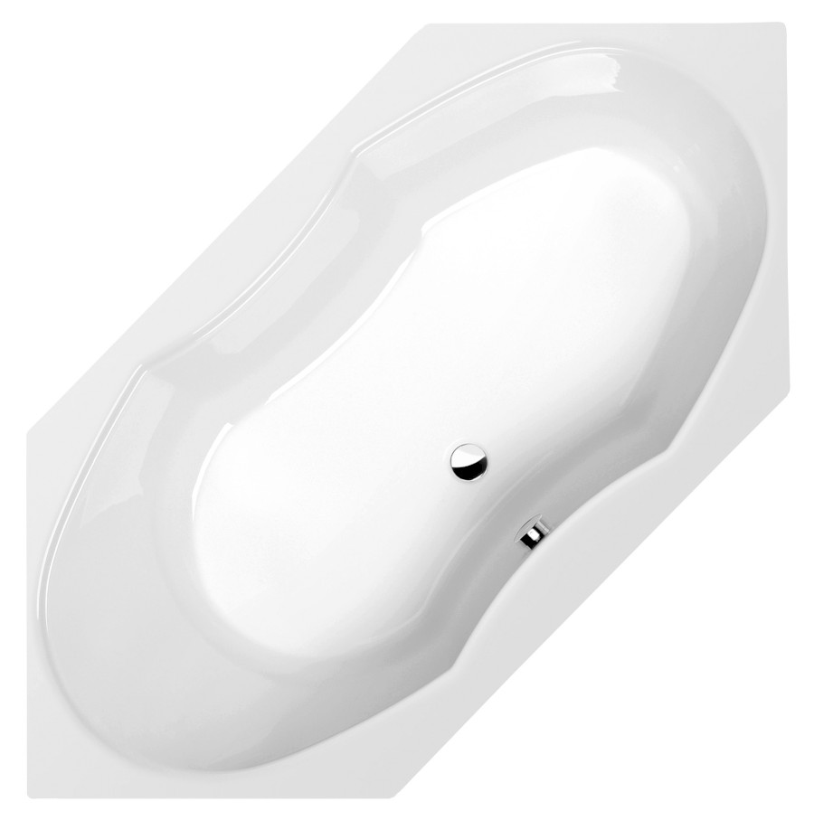 17111 (3638) TOKATA akrylátová vana 136x136x44cm, bílá 17111