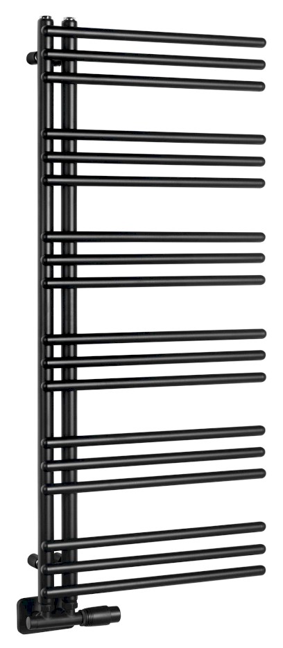 POSEIDON otopné těleso 450x1140mm, černá mat PS411B