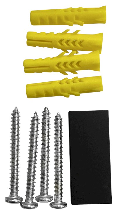 VARIO fixační sada k profilu, černá NDGX03B