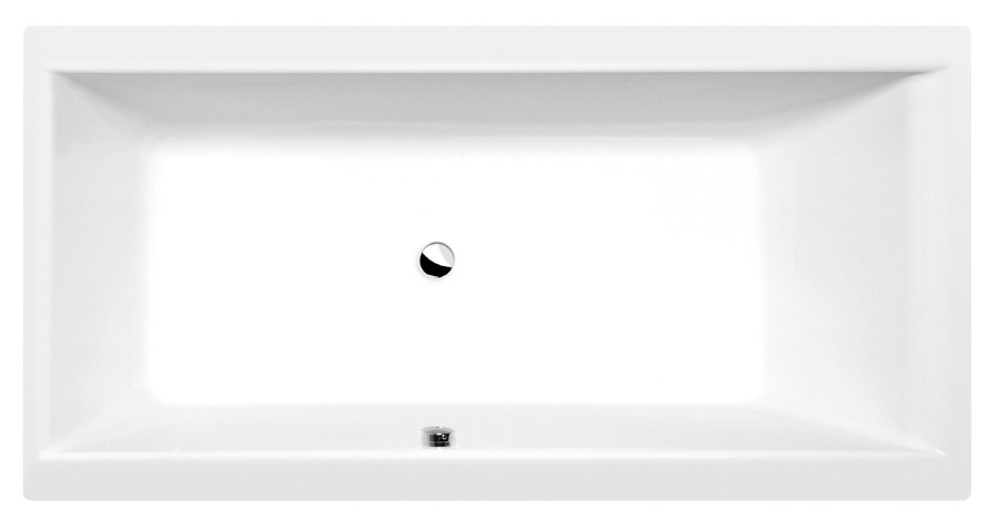 13111.11 (52569) CLEO obdélníková vana 180x90x48cm, bílá mat 13111.11
