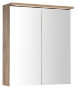 WGL36S (56032) KAWA STRIP galerka s LED osvětlením 60x70x22cm, dub emporio WGL36S