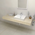 TAILOR rockstone deska 130x50 cm, provedení límce C TR130C