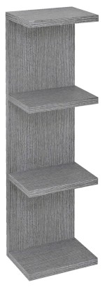 RIWA otevřená police 20x70x15cm, dub stříbrný RIW200-0011