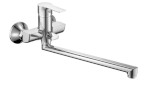 BARON nástěnná umyvadlová/vanová baterie, rozteč 100mm, chrom 612.035.1