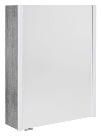 ALIX galerka s LED osvětlením 56x70x17,5cm, levá/pravá, dub stříbrný AX156-0011