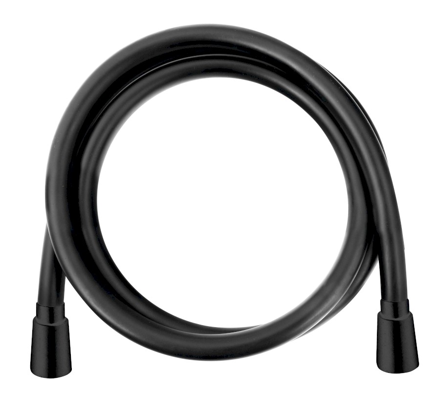 1208-17 (43171) SOFTFLEX plastová sprchová hadice, 150cm, černá mat 1208-17